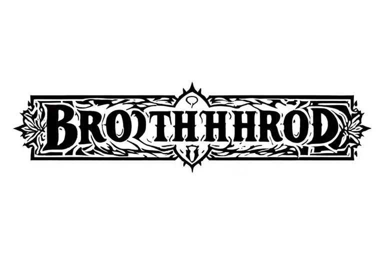 brotherhood tattoos inspired tattoo design idea
