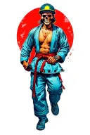 Hard work, Mechanical Engineer, Salsa Dance, Karate Black Belt, Hardship, Death, Bright Future tattoo design idea