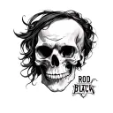 Rod tattoo design idea