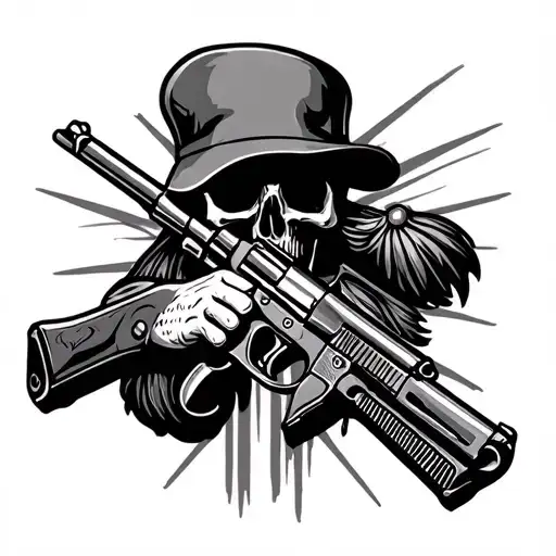 2nd Amendment tattoo design idea