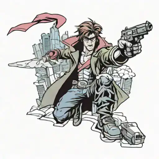 104+ Gambit Tattoo Ideas in 2026 - BlackInk AI