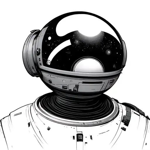 2001 A Space Odyssey tattoo design idea