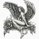 virgo, depression, perseverance, tattoo design idea