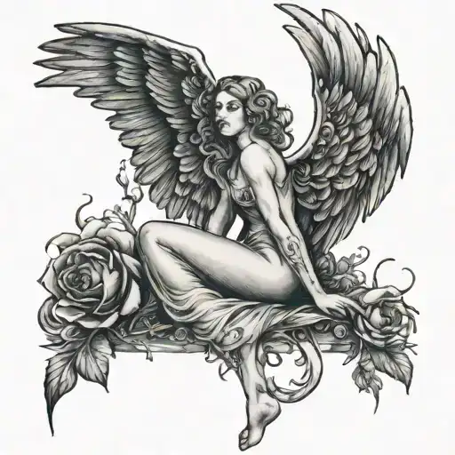 virgo, depression, perseverance, tattoo design idea