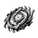 Beyblade tattoo design idea