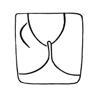 circle hook tattoo design idea