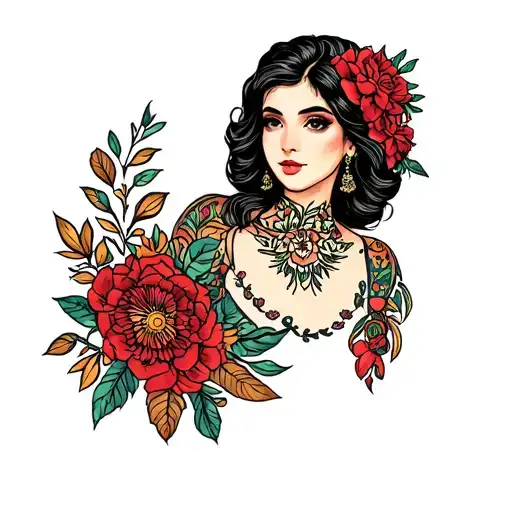 Leticia tattoo design idea