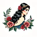 Leticia tattoo design idea