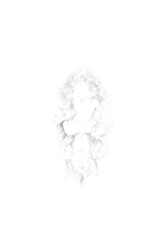 butterly tattoo where right wing is in shape of om which depicts lord shiva tattoo design idea