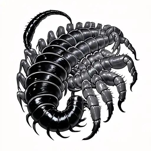 human centipede tattoo design idea