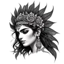 Surya and Vara tattoo design idea
