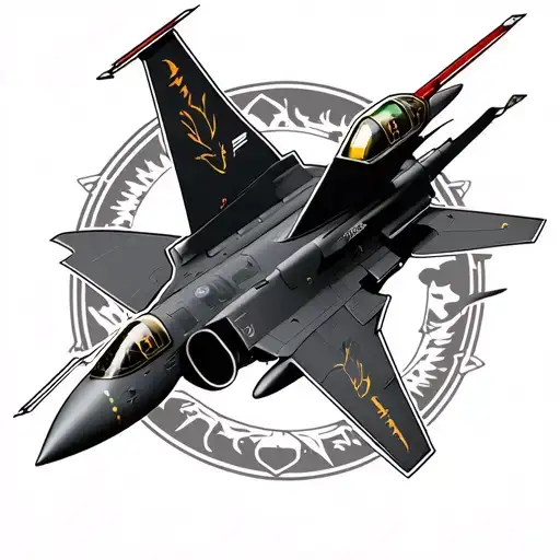 F16 tattoo design idea