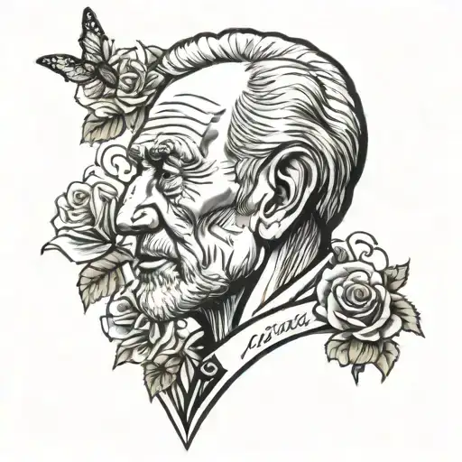 loving memory Dad with a old 79 delt 88 tattoo design idea