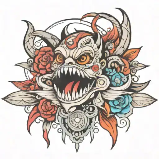 saw 222 tattoo design idea