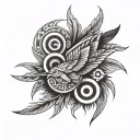 Choctaw tattoo design idea