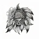 Choctaw tattoo design idea