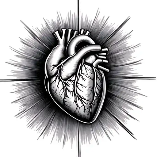 Heart Surgery tattoo design idea