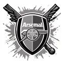 Arsenal tattoo design idea
