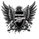 Arsenal tattoo design idea