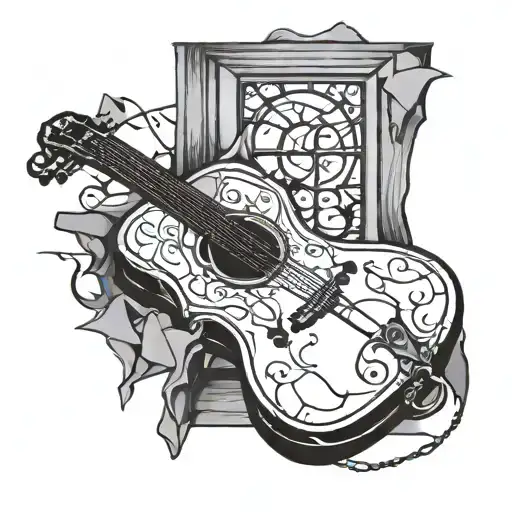 Broken Window Serenade tattoo design idea