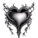 Vaginal tattoo design idea