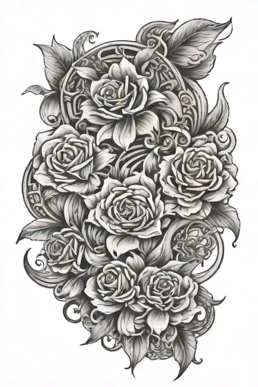 family first tattoo design idea