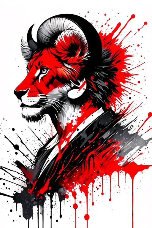 Leo, Aries, San Francisco tattoo design idea