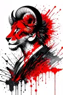 Leo, Aries, San Francisco tattoo design idea