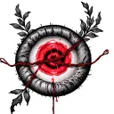 Red String Of Fate tattoo design idea