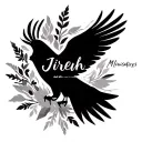 modern dove silhouette for name Jireh Ministries tattoo design idea