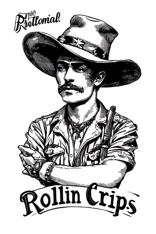 Rollin Crips tattoo design idea