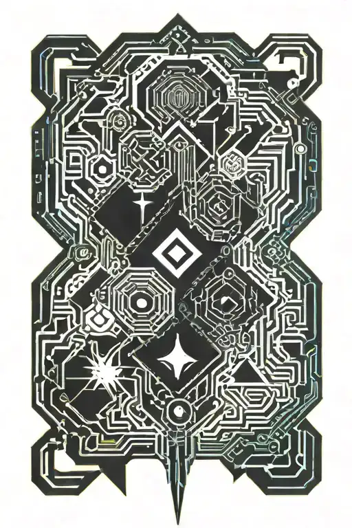 Religious tattoo design idea