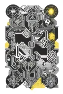 Religious tattoo design idea