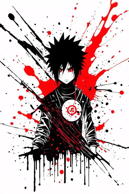 Obito Uchiha tattoo design idea