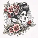 muse tattoo design idea