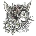 muse tattoo design idea