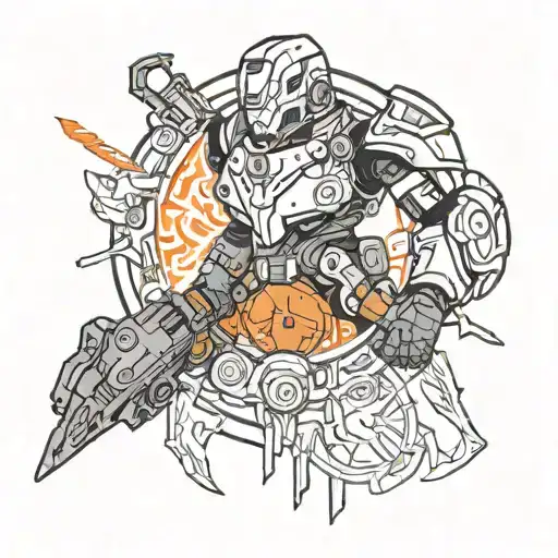 destiny 2 titan tattoo design idea