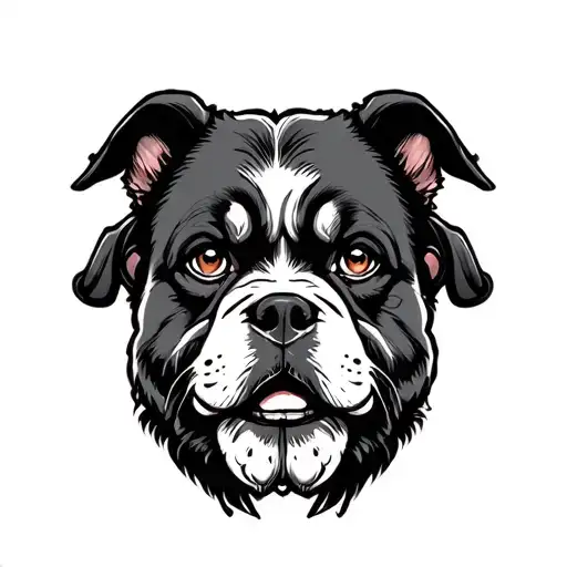 Generate me a Tuff  tattoo for a funny humble and kind hearted person  tattoo design idea