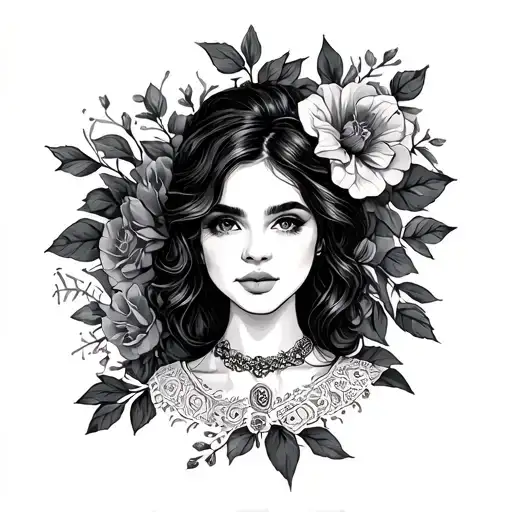 Elizabeth In Cursive tattoo design idea