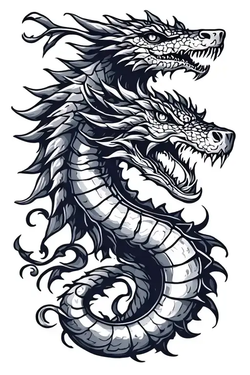 jormungand tattoo design idea