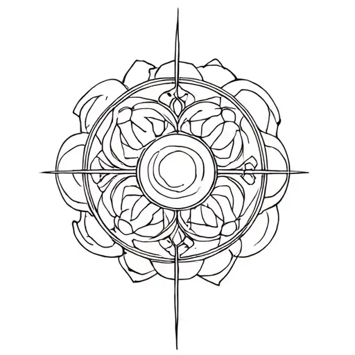 reiki cho ku rei power symbol tattoo design idea