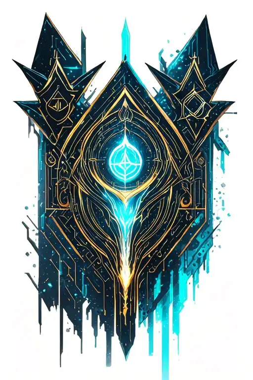 blade of tears dota 2 tattoo design idea