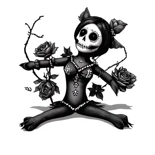 Voodoo Doll tattoo design idea