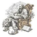 The book of Job in the bible as a tattoo  tattoo design idea