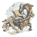 The book of Job in the bible as a tattoo  tattoo design idea
