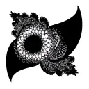 Fractal tattoo design idea