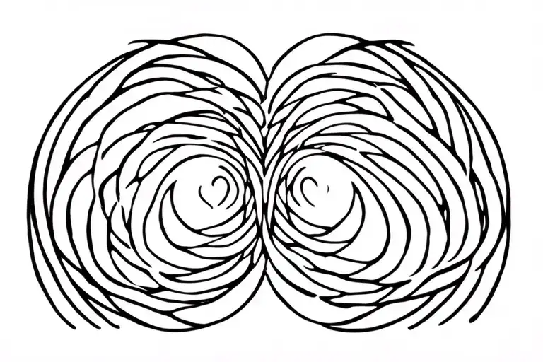 lines connection eternity love spritual god alchemy magic nature bliss tattoo design idea