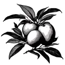Mango Tree tattoo design idea