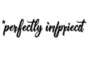 "perfectly imperfect" tattoo design idea