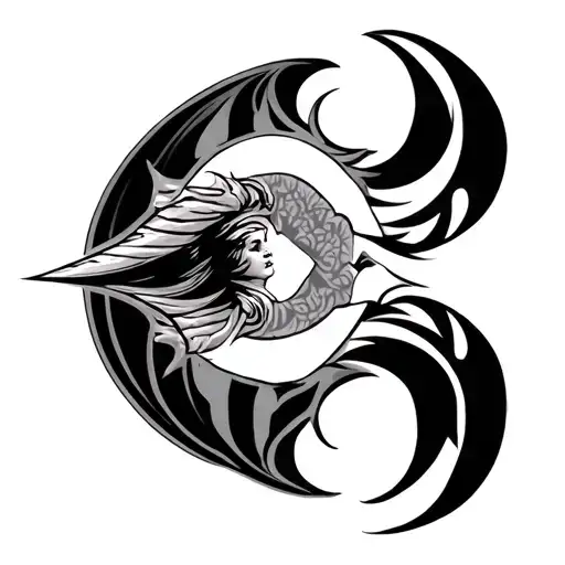 Roy, virgo sign tattoo design idea